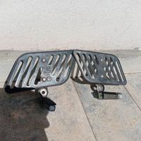 Poggiapiedi posteriore bici