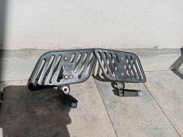 Poggiapiedi posteriore bici