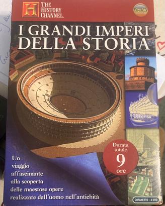 Raccolta 4 DVD “I grandi imperi della storia”