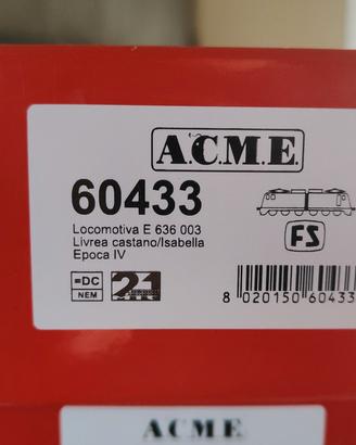ACME LOCOMOTORI NUOVI 