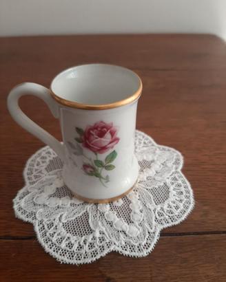 Tazzina moka vintage porcellana tedesca Kalk Turin