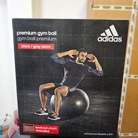 2 Fitball Adidas nuove, ancora imballate 65 cm