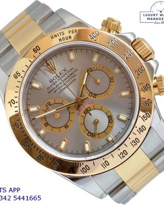 Rolex Daytona 116523 slate gray dial Full Set 2003