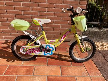 Bici bambina + rotelle