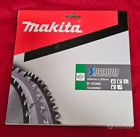 lama per sega circolare Makita alluminio