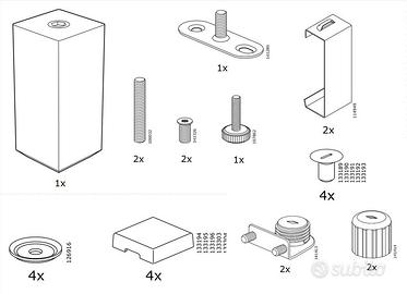 Ferramenta Ikea Besta