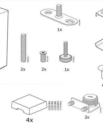 Ferramenta Ikea Besta