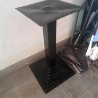 Base per tavolo in ghisa nera per bar/ristorante