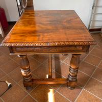 Tavolo noce restaurato