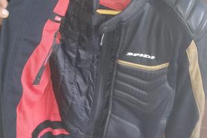 giubbotto moto in pelle 