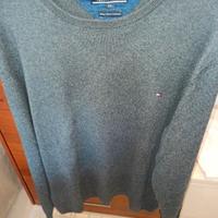 Maglione grigio chiaro cotton cashmere XXL