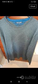 Maglione grigio chiaro cotton cashmere XXL