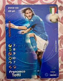 Carta Franceesco Totti nazionale 2002/2003