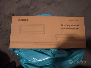  mensole sospese da parete marca CLESOO, mode