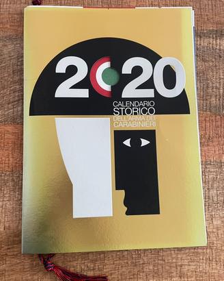 Calendario storico dei carabinieri, anno 2020