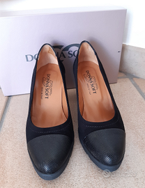 Décolleté Donna Soft pelle nera