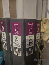 Tubi Neon LED 150cm T8 24W/2400 Lumen Bianco Fred