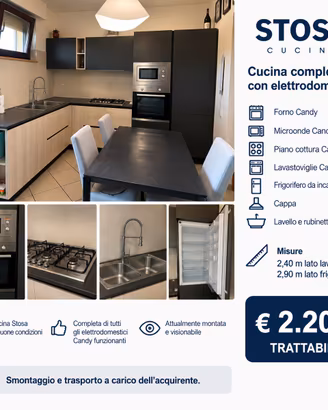 Cucina Stosa completa – € 2.200 trattabili