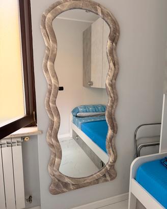 Specchio a parete grigio 170x70