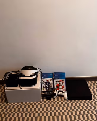 PS4 + Joystick + PS VR + PS Camera + Giochi