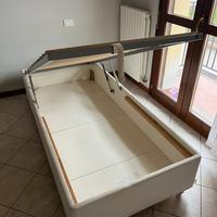Base letto singola con contenitore