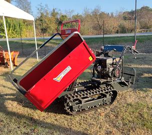 motocarriola cingolata port 500 kg rib idraulico