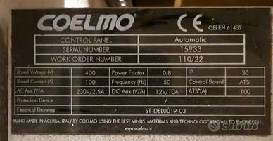 Quadro elettrico ats GE