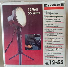 Lampada portatile con treppiedi 12V 55W