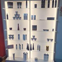 Espositore illuminato led