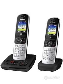 Coppia Telefoni Cordless Panasonic KX-TGH722 Duo
