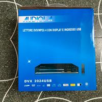 Lettore DVD/MPEG 4 Audiola DVX 2024USB – Con USB