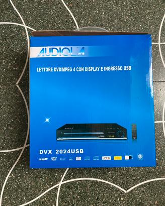 Lettore DVD/MPEG 4 Audiola DVX 2024USB – Con USB