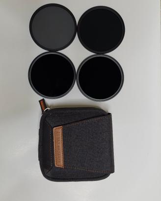 Filtri Haida ND8 - 64 - 1000 + Hoya CPL 77mm borsa