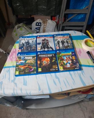 6 giochi Playstation 4