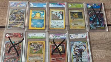 Lotto Carte Pokémon Gradate GRAAD