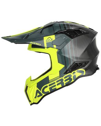 CASCO AIRSTRIKE-C ACERBIS grigio giallo