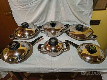 SET 6 PENTOLE AMC SERIE 29 GAS/INDUZIONE