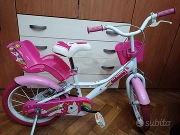 Bicicletta Unicorno 16" BAMBINA 3-6 anni