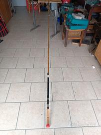 canna da pesca in fibra vintage 