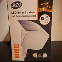 Faretto solare led dev con sensore movimento