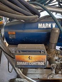 Macchina airless Graco Mark V completa con cistern