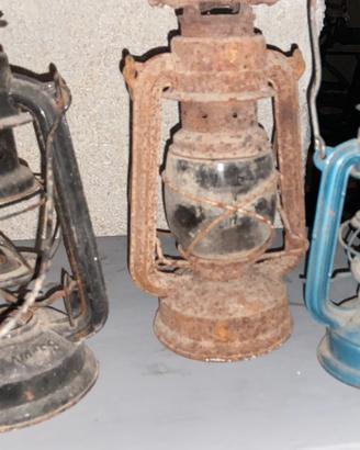 Lanterna vintage a petrolio