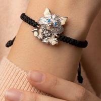 Bracciale Gattino argento placcato oro