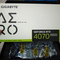 Scheda video Nvidia Gigabyte RTX 4070 SUPER Aero