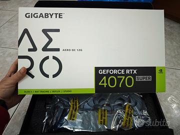 Scheda video Nvidia Gigabyte RTX 4070 SUPER Aero