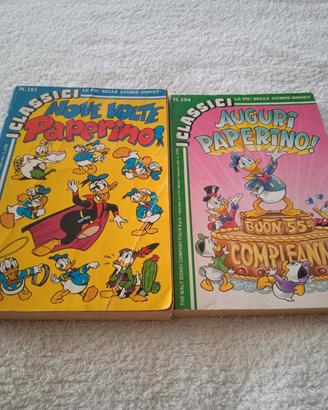 I Classici Walt Disney 2pz. 1989 n. 151 e 154