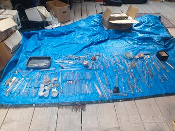 VETRI VETRERIA LABORATORIO CHIMICO VINTAGE