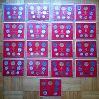 PAPA PAULUS VI 17 SERIE VEDI FOTO E DESCRIZIONE