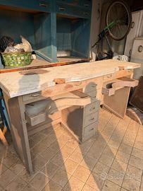 Banco da lavoro per orafi vintage