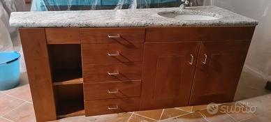 mobile bagno sospeso